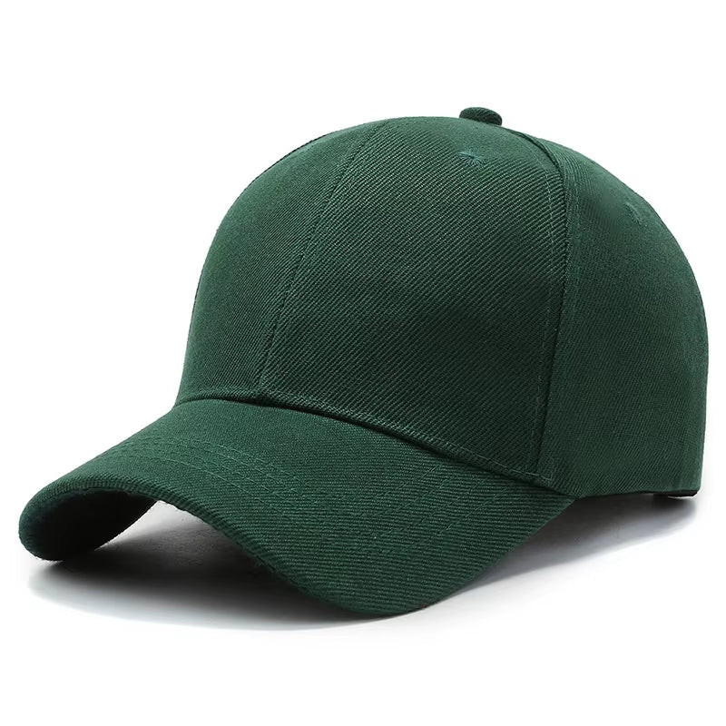 Unisex Cap Casual Plain Baseball Cap Adjustable Snapback Hats for Women Men Hip Hop Cap Street Dad Hat