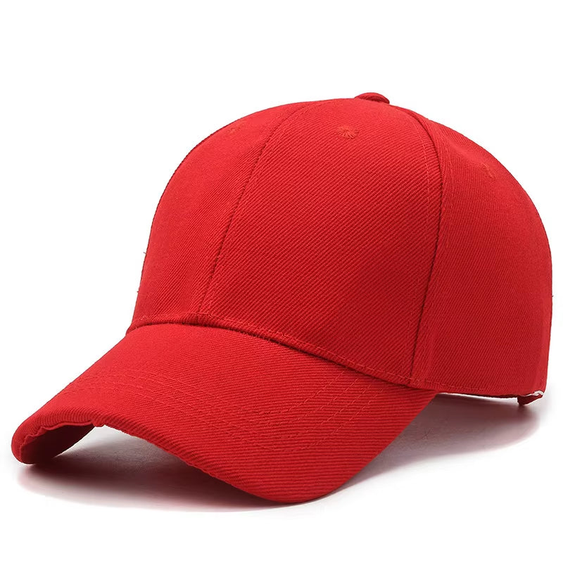 Unisex Cap Casual Plain Baseball Cap Adjustable Snapback Hats for Women Men Hip Hop Cap Street Dad Hat