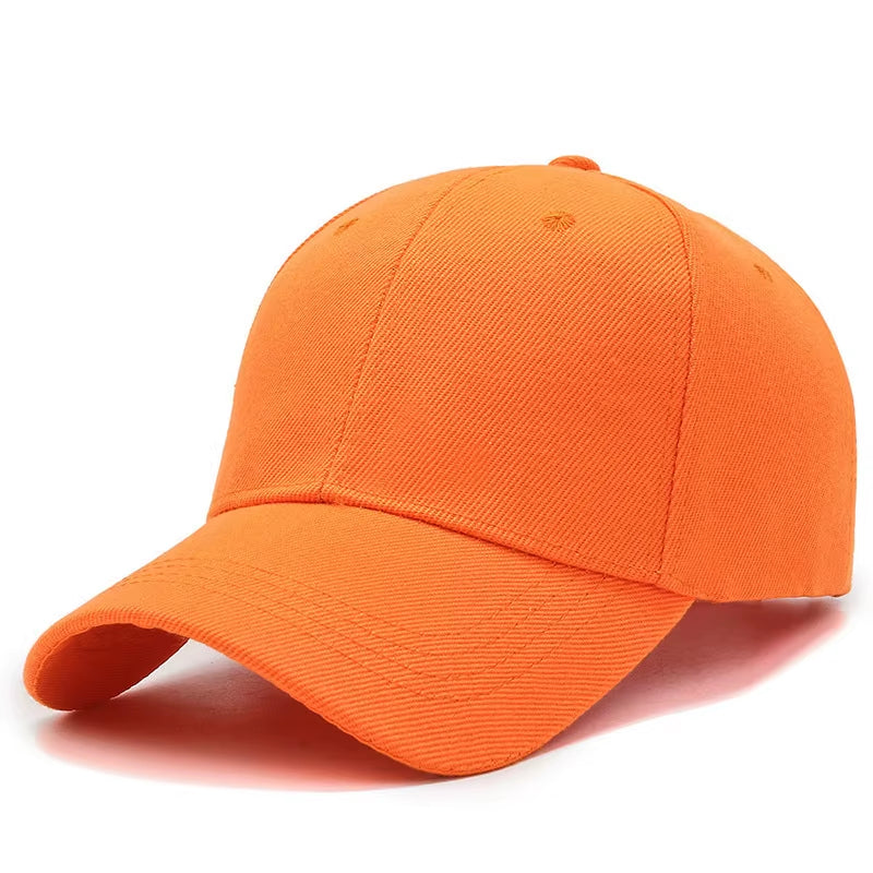 Unisex Cap Casual Plain Baseball Cap Adjustable Snapback Hats for Women Men Hip Hop Cap Street Dad Hat