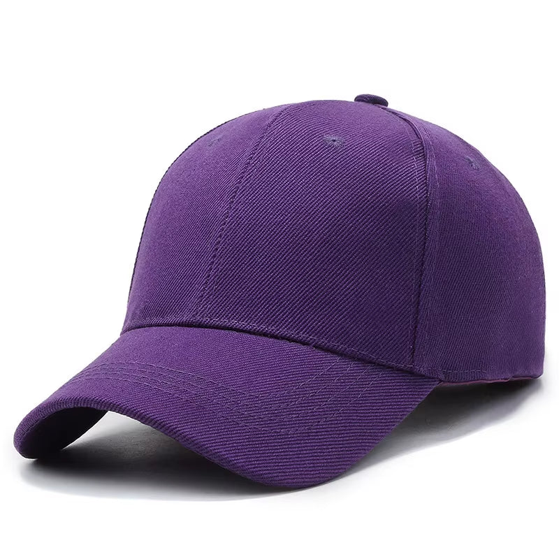 Unisex Cap Casual Plain Baseball Cap Adjustable Snapback Hats for Women Men Hip Hop Cap Street Dad Hat