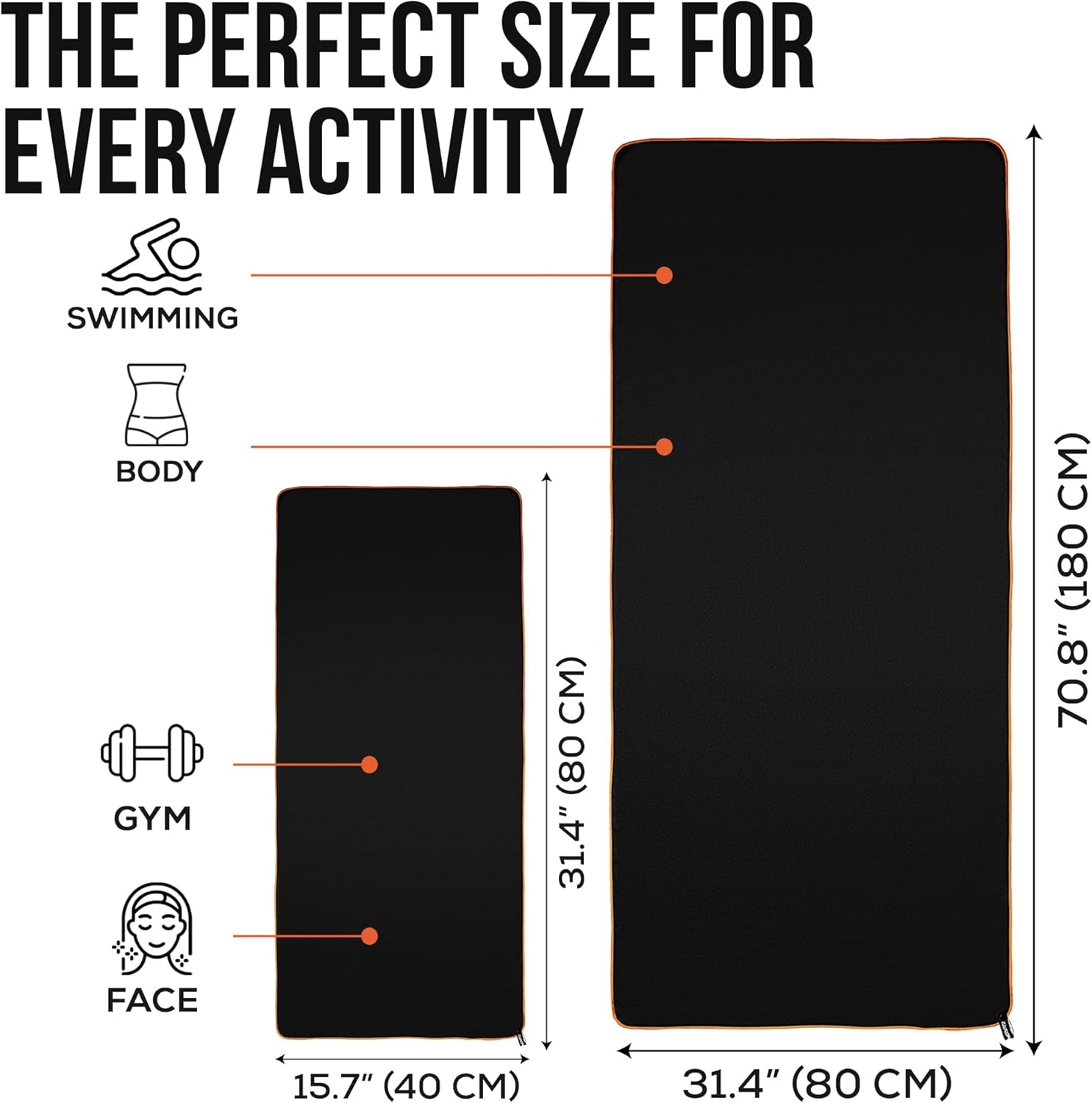 Small Microfibre Gym Towel