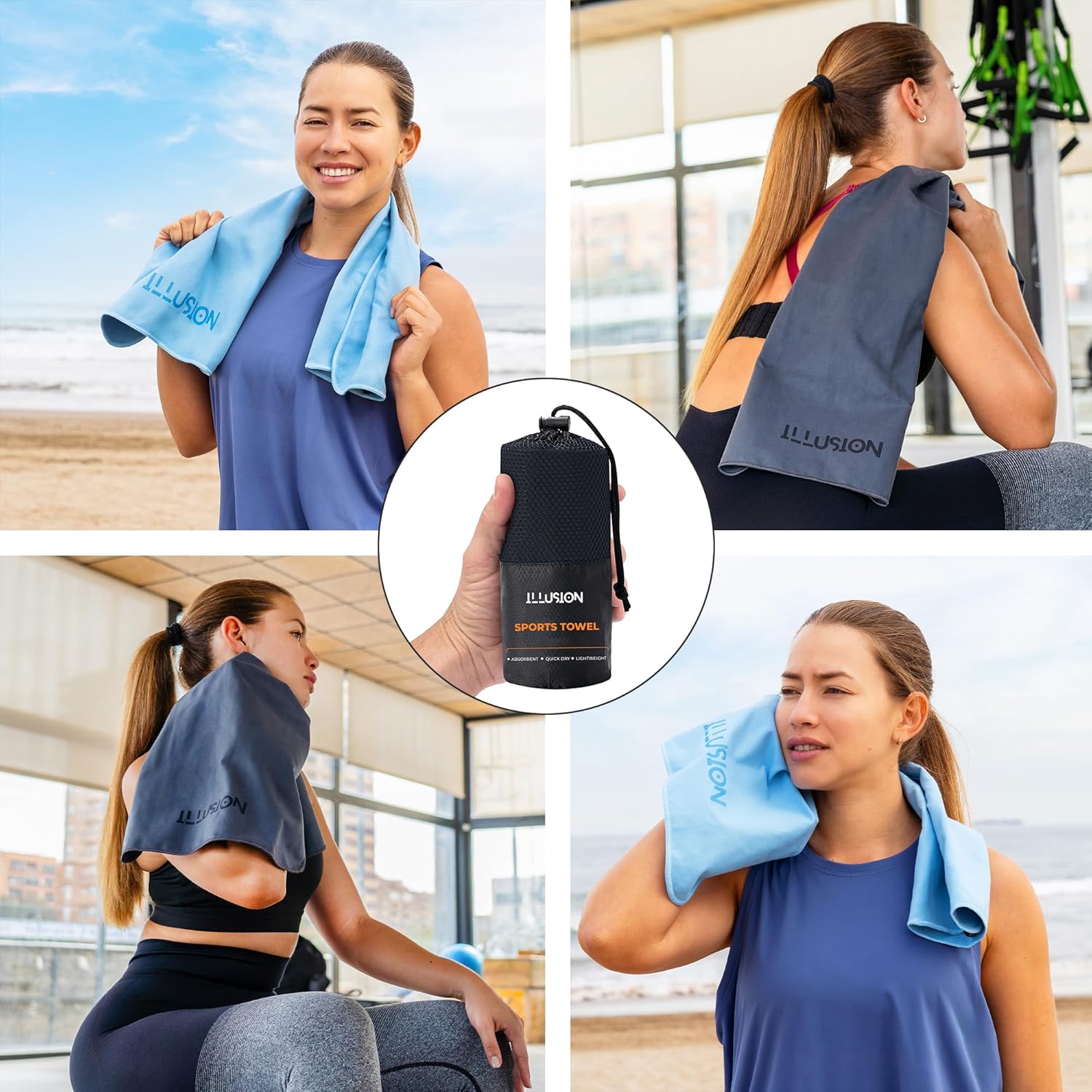 Small Microfibre Gym Towel