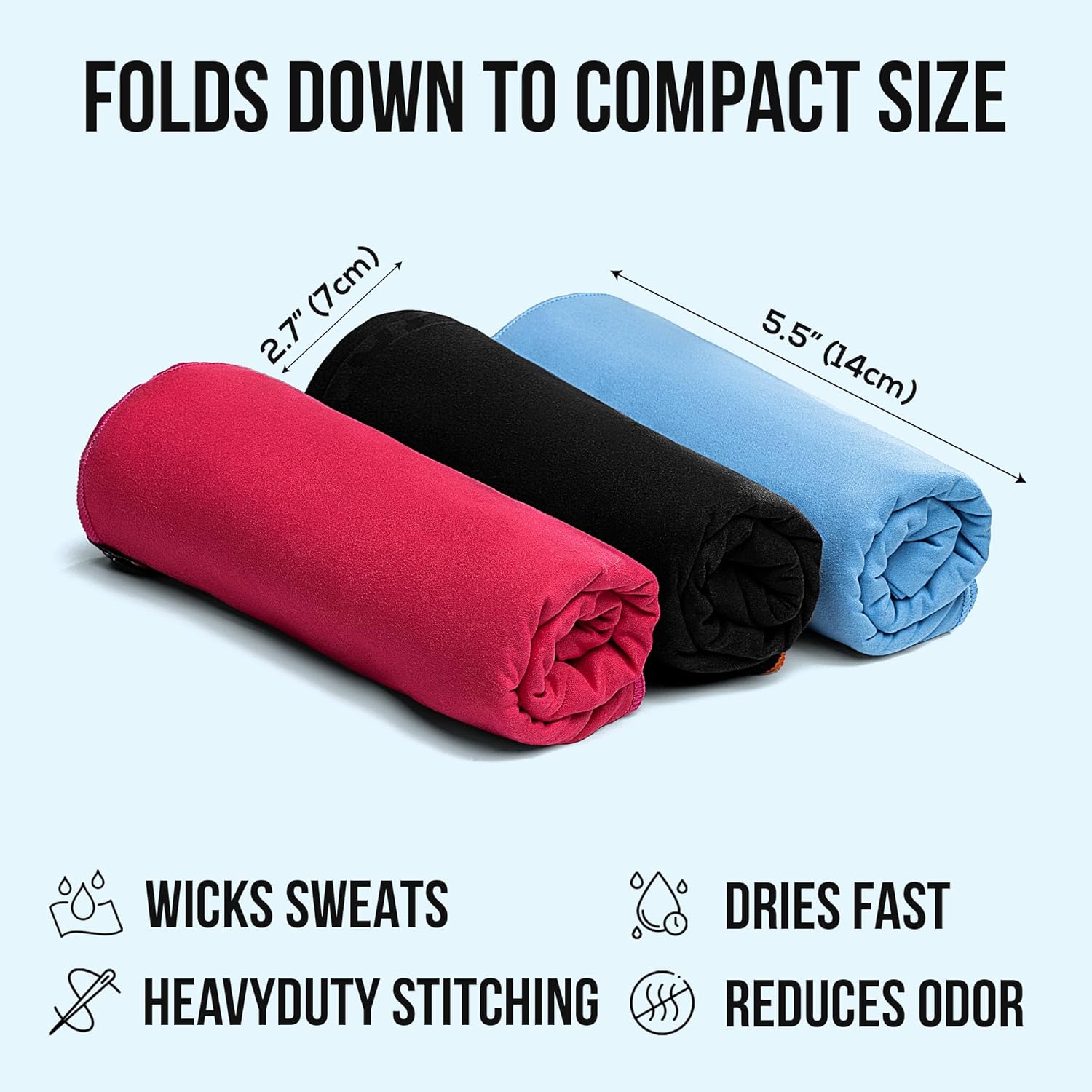 Small Microfibre Gym Towel