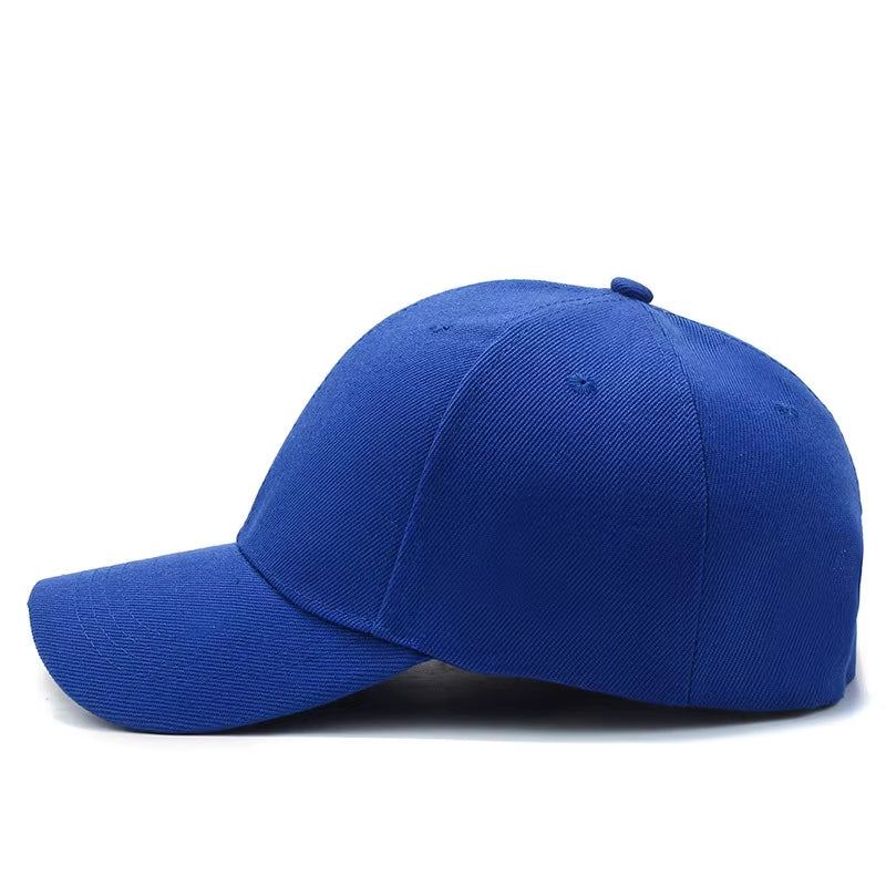 Unisex Cap Casual Plain Baseball Cap Adjustable Snapback Hats for Women Men Hip Hop Cap Street Dad Hat