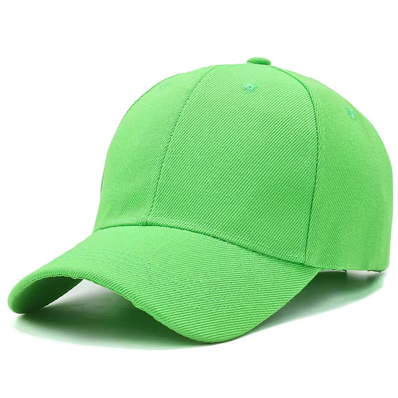 Unisex Cap Casual Plain Baseball Cap Adjustable Snapback Hats for Women Men Hip Hop Cap Street Dad Hat