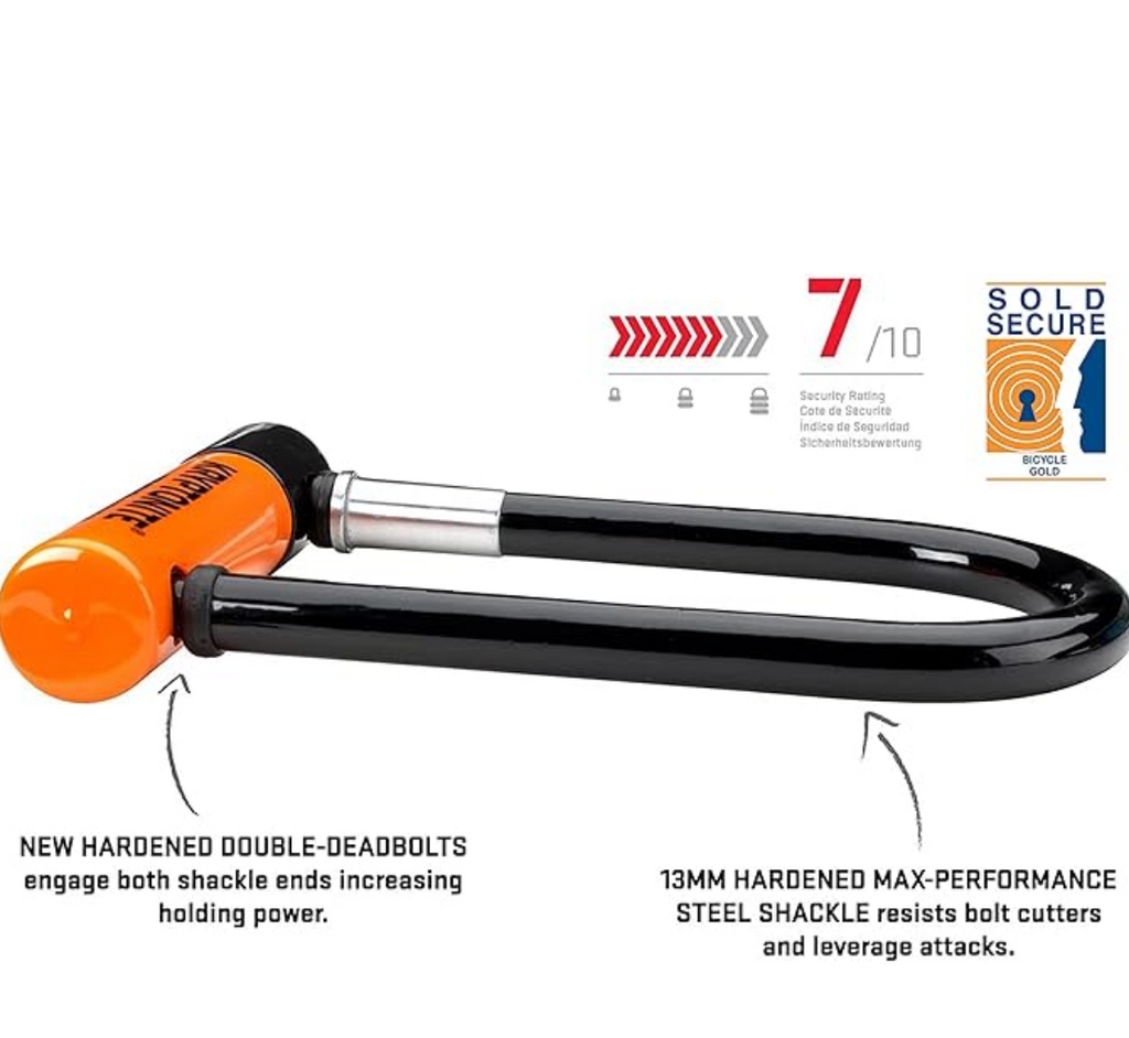 Kryptolok Standard Bicycle U-Lock