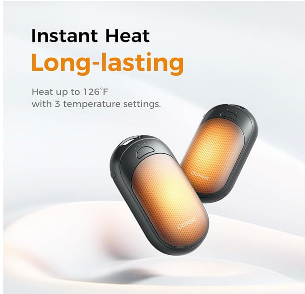 Hand Warmers Rechargeable 2 Pack