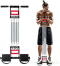 Tummy Trimmer Hand Gripper Chest Expander  3 in 1 Pull-Up Bars Spring Exerciser Elastic Sit up Pull Rope Home Fitness Equipment