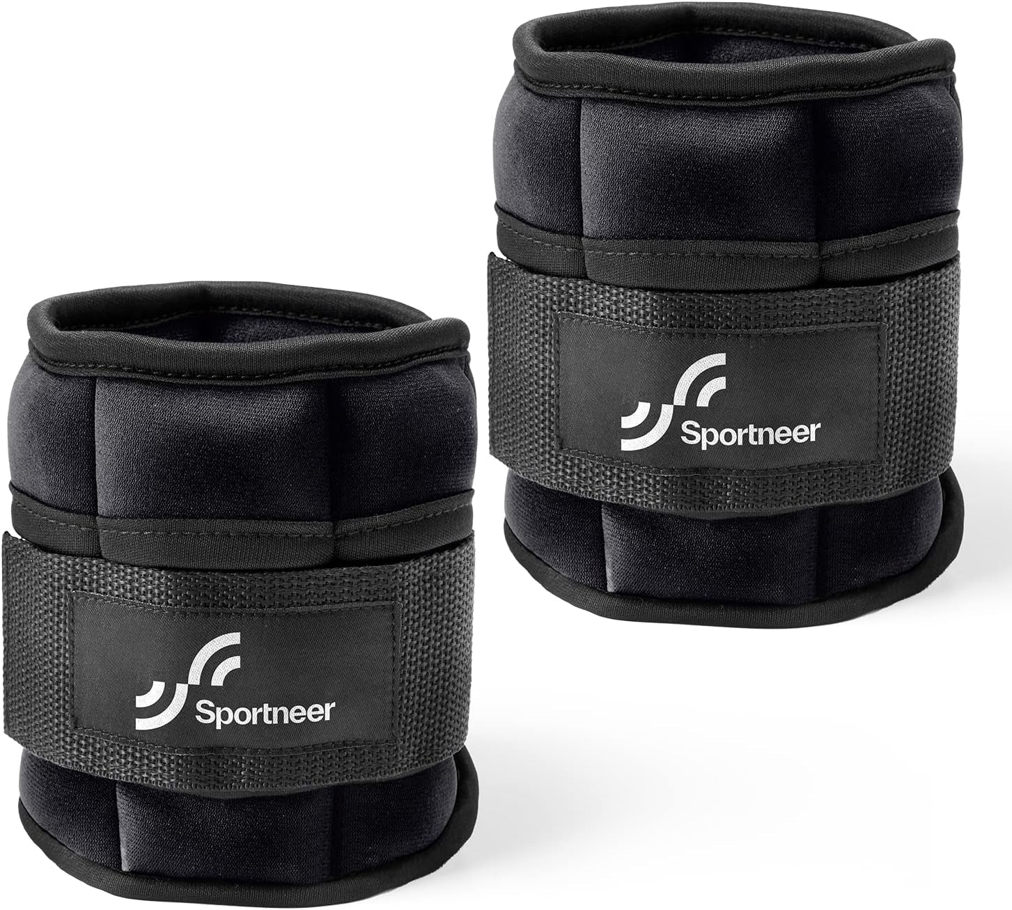 Adjustable Ankle Weights Set: Leg Weights, Ankle Weight Wrist Weight Straps, 0.45-1.6Kg for per Ankle, 0.9-3.2Kg for a Pair
