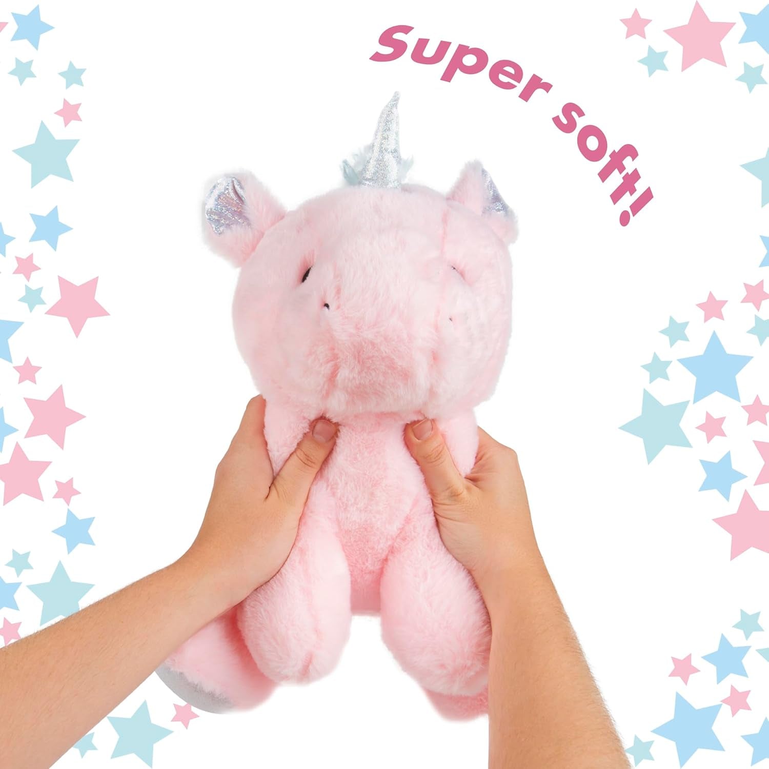 Unicorn Plush Stuffed Animal - Soft Toy for Kids - Cute Plushies - Large Unicorn Teddy - Kids Gifts