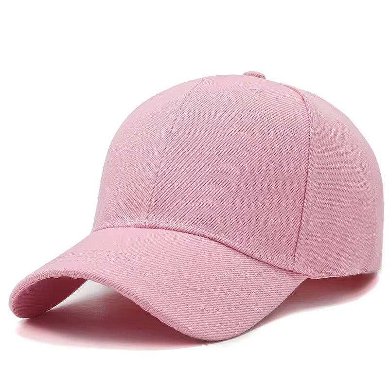 Unisex Cap Casual Plain Baseball Cap Adjustable Snapback Hats for Women Men Hip Hop Cap Street Dad Hat